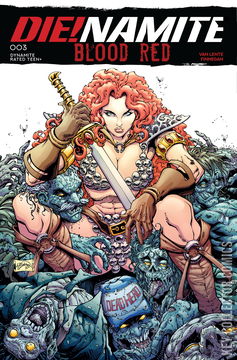 Variant Cover for Die!namite: Blood Red #3