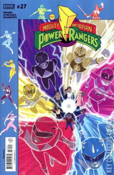 Variant Cover for Mighty Morphin Power Rangers #27