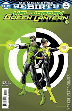Variant Cover for Hal Jordan and the Green Lantern Corps #22