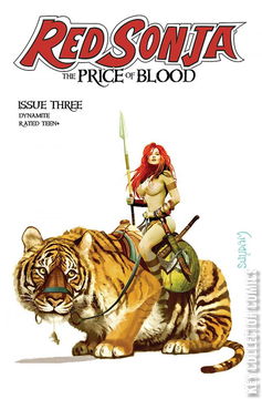 Variant Cover for Red Sonja: The Price of Blood #3