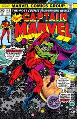 Cover for Captain Marvel #43