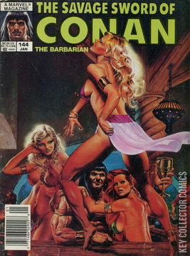 Variant Cover for Savage Sword of Conan, The #144