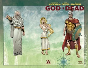 Variant Cover for God is Dead #4