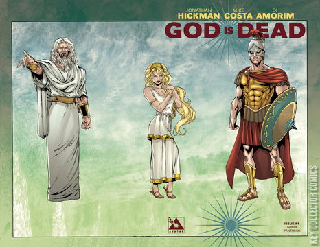 Variant Cover for God is Dead #4