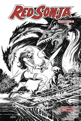 Variant Cover for Red Sonja #23