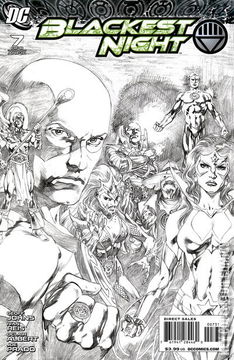 Variant Cover for Blackest Night #7