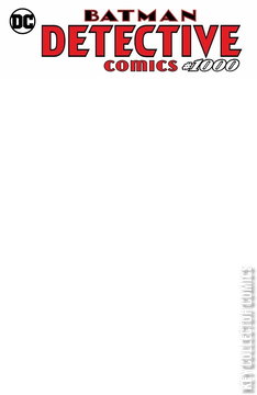 Variant Cover for Detective Comics #1000