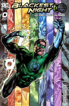 Variant Cover for Free Comic Book Day 2009: Blackest Night #0