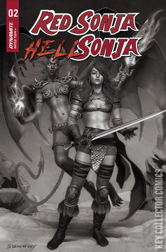 Variant Cover for Red Sonja / Hell Sonja #2