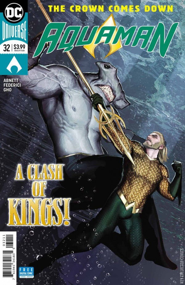 Aquaman Published January Key Collector Comics