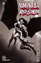 Variant Cover for Vampirella Versus Red Sonja #5
