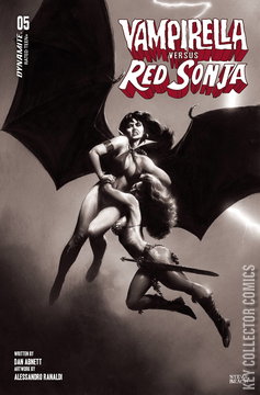Variant Cover for Vampirella vs. Red Sonja #5
