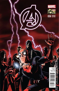 Variant Cover for Avengers #36