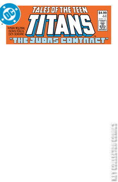 Variant Cover for Tales of the Teen Titans #44