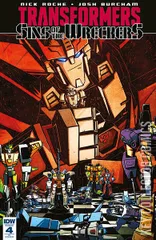 Variant Cover for Transformers: Sins of the Wreckers #4