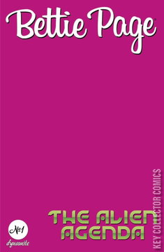 Variant Cover for Bettie Page: Alien Agenda #1