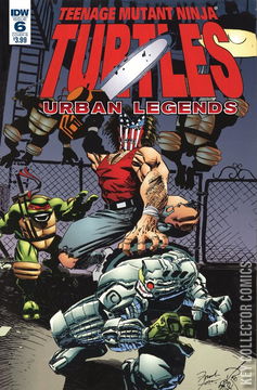 Variant Cover for Teenage Mutant Ninja Turtles: Urban Legends #6