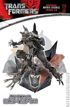 Variant Cover for Transformers Movie Sequel: The Reign of Starscream #4