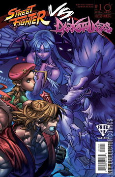 Variant Cover for Street Fighter vs. Darkstalkers #1