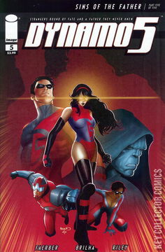 Variant Cover for Dynamo 5: Sins of the Father #5