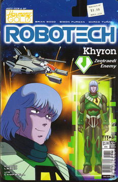 Variant Cover for Robotech #7