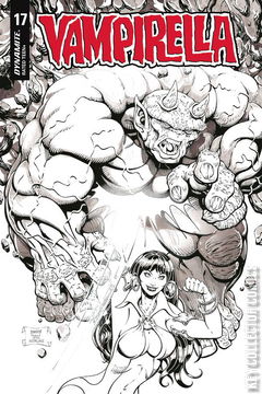 Variant Cover for Vampirella #17