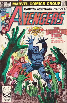 Variant Cover for Avengers, The #209