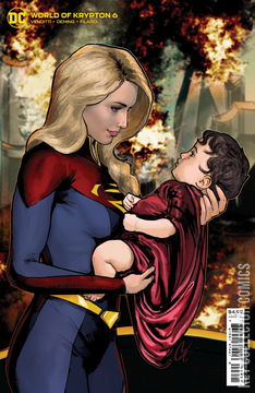 Variant Cover for World of Krypton #6