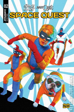 Variant Cover for Space Ghost / Jonny Quest: Spacequest #2