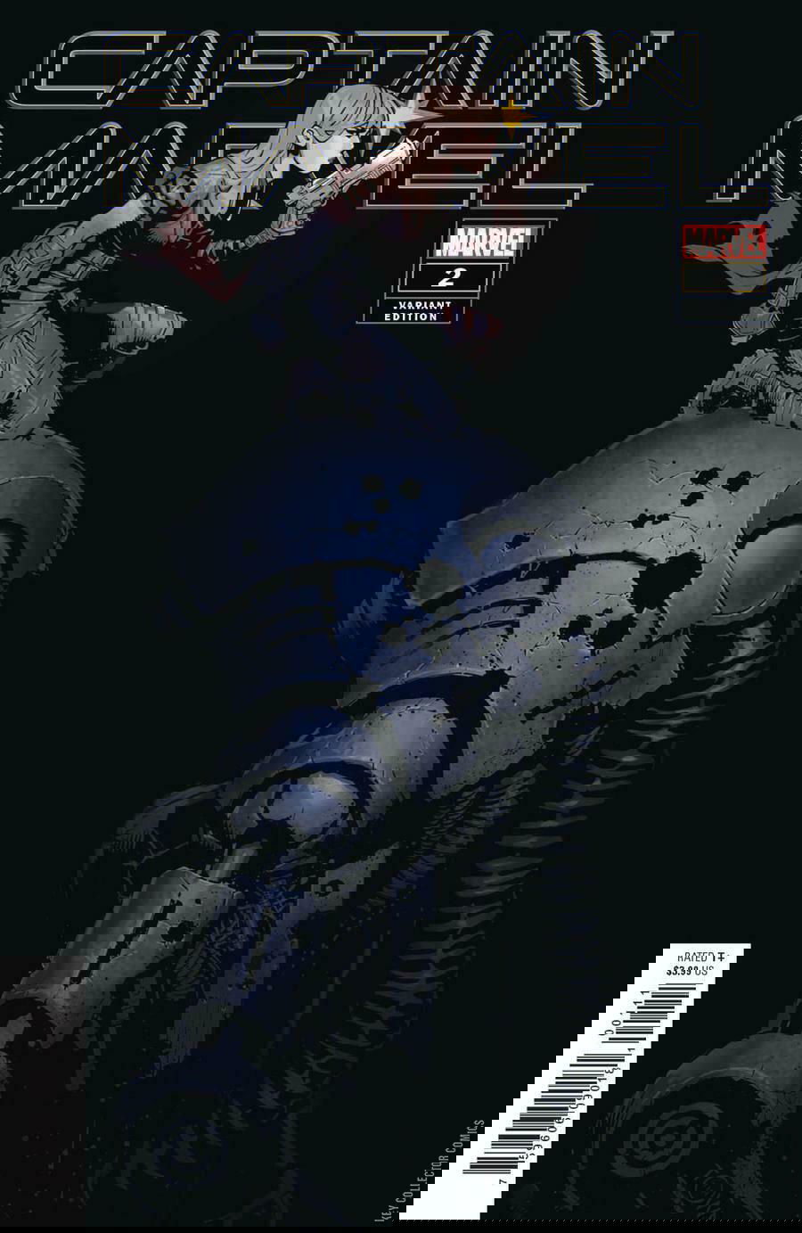 Variant Cover for Captain Marvel #2