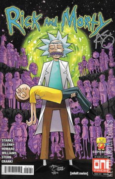 Variant Cover for Rick and Morty #44