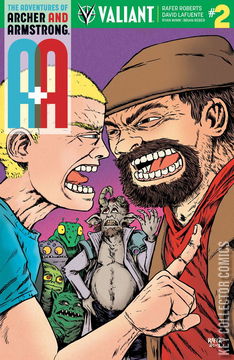 Variant Cover for A&A: The Adventures of Archer & Armstrong #2