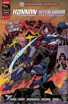 Variant Cover for Luchaverse: Catalyst #3