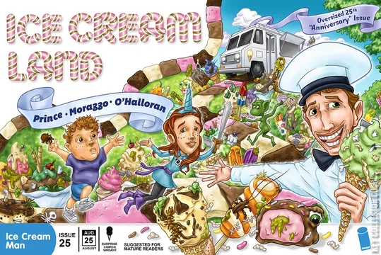 Variant Cover for Ice Cream Man #25