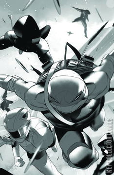 Variant Cover for Mighty Morphin Power Rangers / Teenage Mutant Ninja Turtles #3