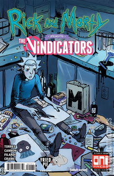 Variant Cover for Rick and Morty Presents: The Vindicators #1