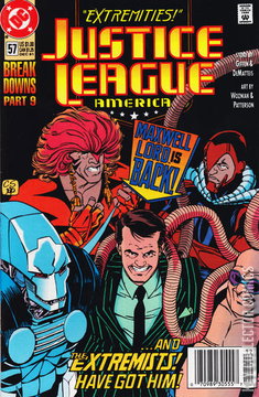 Variant Cover for Justice League America #57