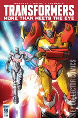 Variant Cover for Transformers: More Than Meets The Eye #55
