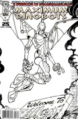 Variant Cover for Transformers: Maximum Dinobots #3