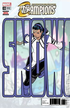 Variant Cover for Champions #19
