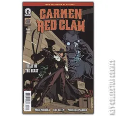 Cover for Carmen Red Claw: Belly of the Beast #3