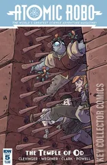 Cover for Atomic Robo: The Temple of Od #5