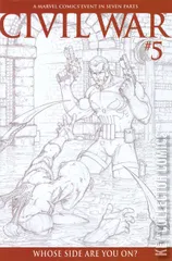 Variant Cover for Civil War #5
