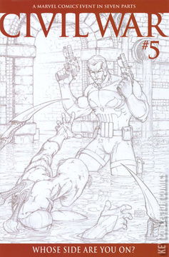 Variant Cover for Civil War #5