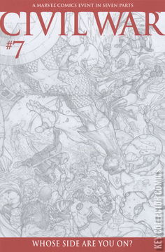 Variant Cover for Civil War #7