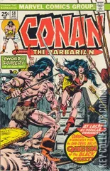 Cover for Conan the Barbarian #58