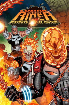 Variant Cover for Cosmic Ghost Rider Destroys Marvel History #1