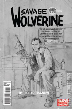 Variant Cover for Savage Wolverine #14.NOW