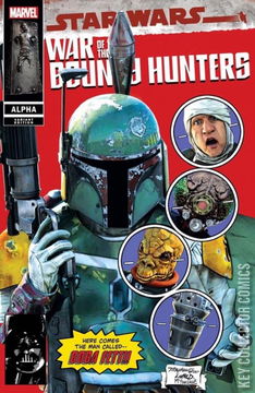 Variant Cover for Star Wars: War of the Bounty Hunters Alpha #1