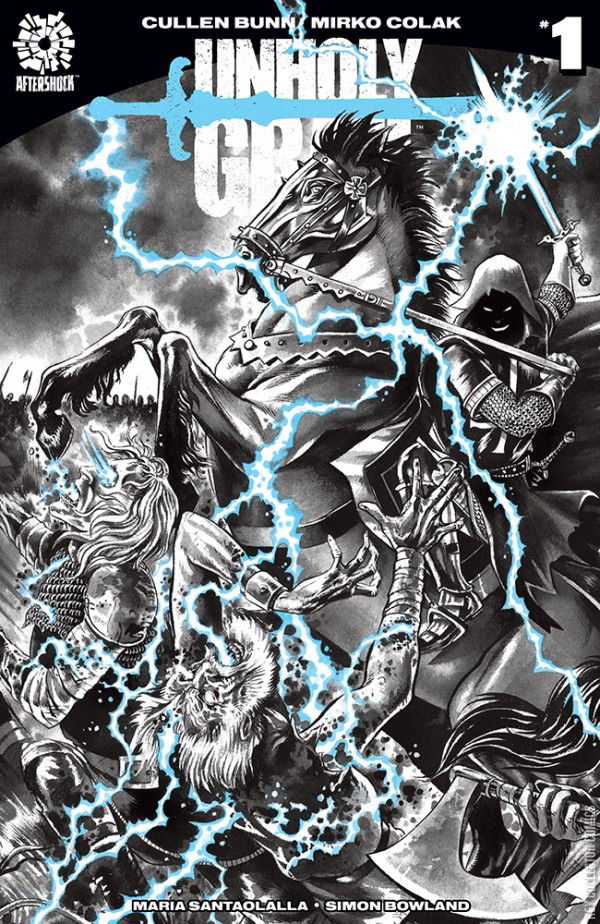 Unholy Grail 1 Variant Published July 2017 Key Coll